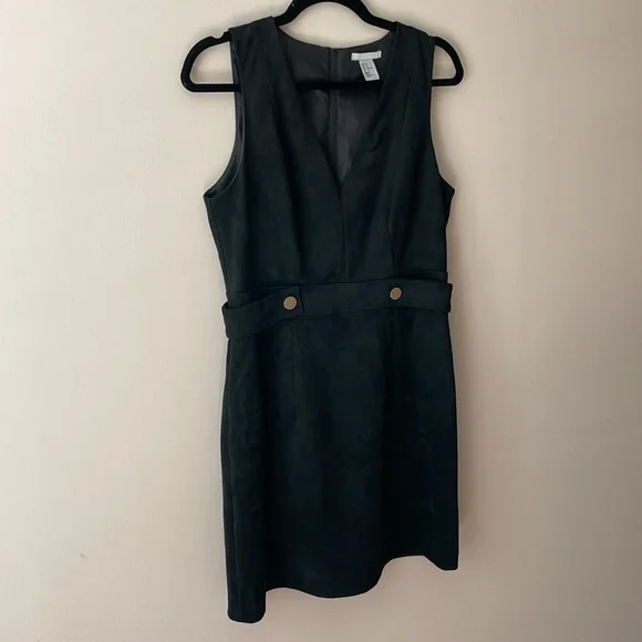 H&M Black Suede Dress - Picture 3 of 5